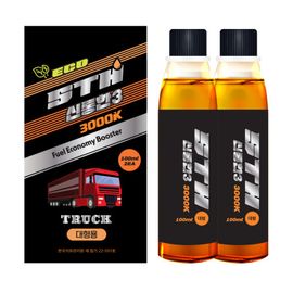 [STH] Fuel Economy Booster (Heavy-Duty Vehicles) – For 200L+ Diesel Tanks, Use Every 3,000km, 1 Bottle per 170L, Continuous Use for Max Efficiency - Made in KOREA